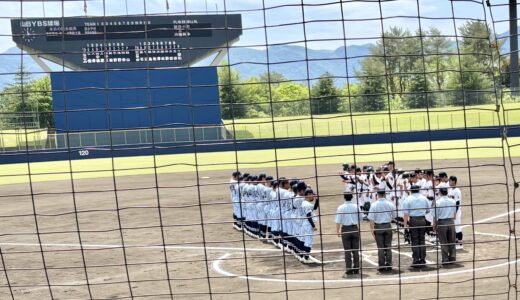 『春の高校野球山梨県大会準々決勝「駿台甲府」🆚「東海大甲府」』